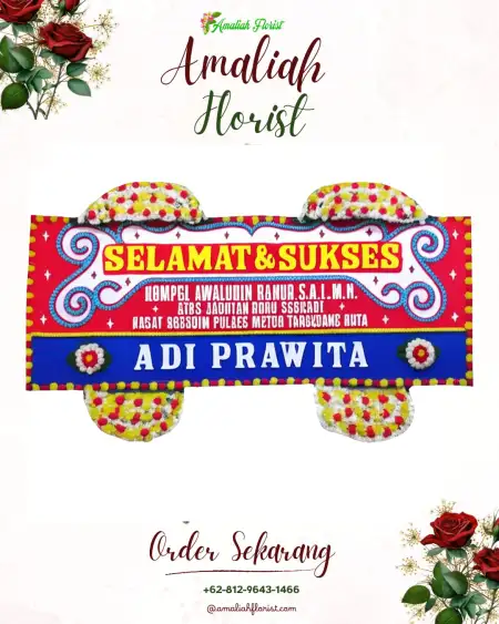 Papan Bunga Ucapan Selamat Lebak Wangi